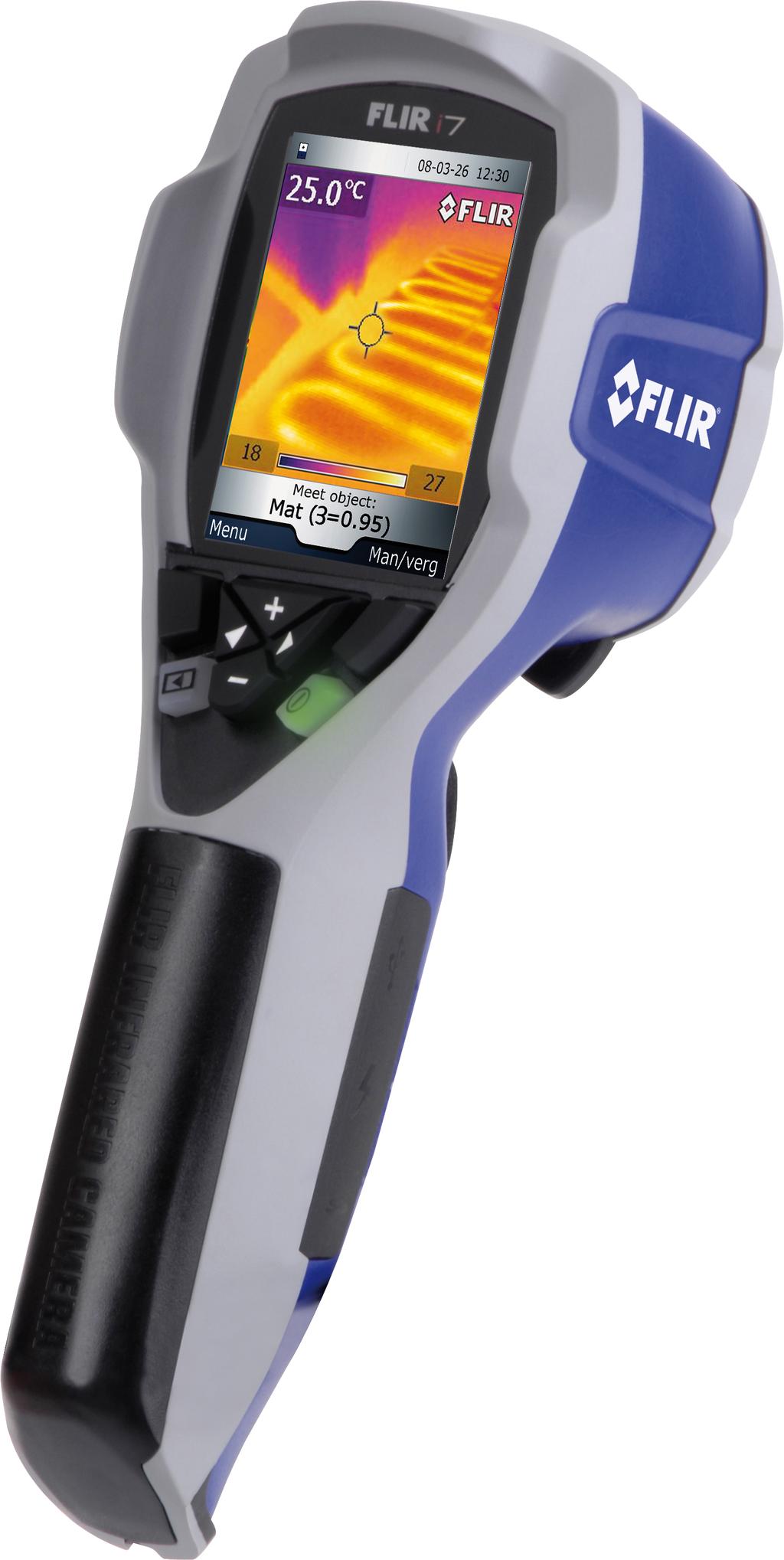 Technical Data FLIR i7 Part number: 39301-0305 Copyright Names and marks appearing herein are either registered trademarks or trademarks of FLIR Systems and/or its subsidiaries.