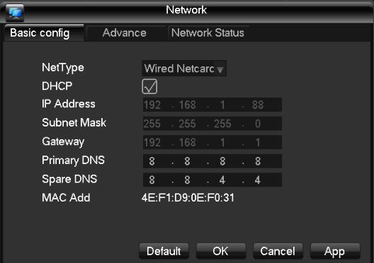 2. Select to enable DHCP and click OK to save. Make sure your router has enabled the DHCP function. 3.