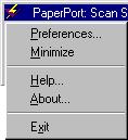 94 CHAPTER 9: USING SCANDIRECT (PAPERPORT DELUXE ONLY) To start ScanDirect: On the Windows desktop, double-click the ScanDirect shortcut.