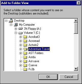 ADDING AND REMOVING FOLDERS FROM FOLDER VIEW (PAPERPORT DELUXE ONLY) 31 ADDING AND REMOVING FOLDERS FROM FOLDER VIEW (PAPERPORT DELUXE ONLY) To see a folder already located on your computer or on an