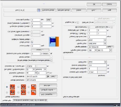 PV Elite 2011 version Quick Start Page 18-21 The nozzle dialog screen will appear and you will be able to select the type of nozzle you want for your element: Different nozzle configurations can be