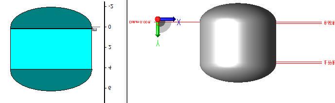 PV Elite 2011 version Quick Start Page 3-21 Cylindrical Shell Ellipse Head (Ellipsoidal Head) Torispherical Head (F & D Head) Hemispherical Head Conical Head or Transition Welded Flat Head We shall