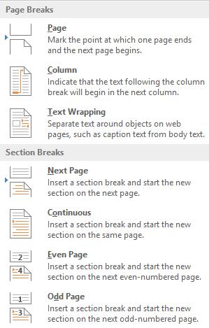 The following is an example of a document before any section formatting. Note that the entire document is formatted as one column (one section).