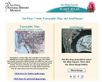 Topographic overview map/aerial Images: The best aids to determining the latitude and longitude of your collecting site and ensuring you re in the square you believe you re in, are the two Google
