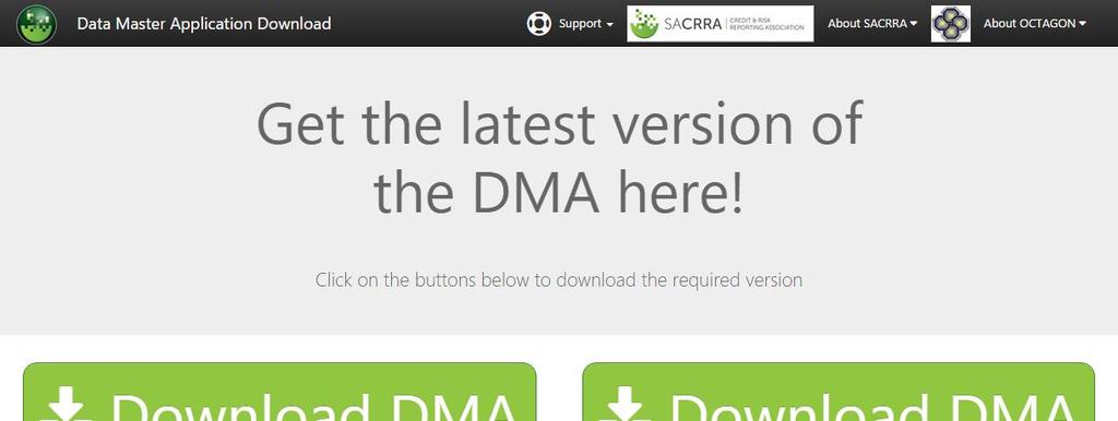 Download The Data Master Application (DMA) is a software application that allows a Member to understand and validate the data quality
