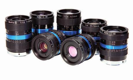 MeVis-C High-Resolution Lenses for Megapixel Cameras The LINOS MeVis-C lenses are speciically developed to be used with the highest resolution sensors available on the market.