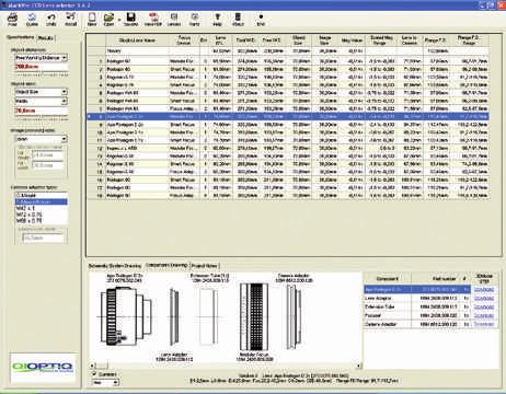 MachVis Software Lens Selection Software MachVis software is designed to help you ind the right lens for your machine vision application.
