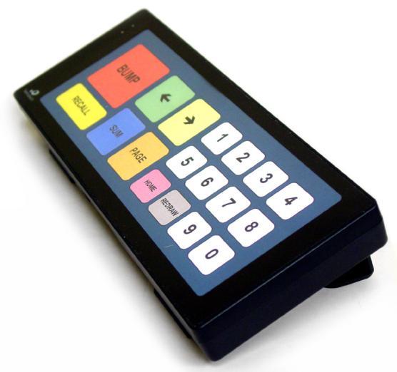 the bumpbar layouts to desired number of keys, key locations,