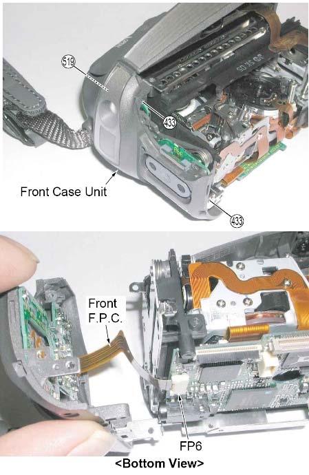 Removal of Front Case Unit