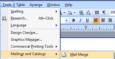 We ll use a Microsoft Access database for our brochures. There is an Access tutorial, similar to this tutorial, that will assist you in becoming knowledgeable in Access.