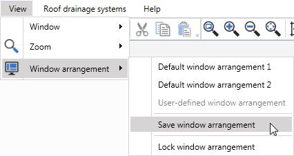 Click on Window arrangement in the View menu and deselect Lock window arrangement. 2.