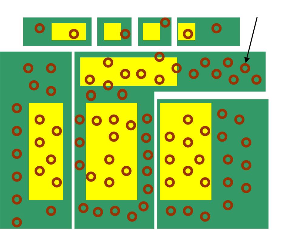already stated, land pads should be defined (SMD). The solder balls on BGA devices are 0.5mm in diameter and require openings of 0.4mm in diameter (Figure 7).