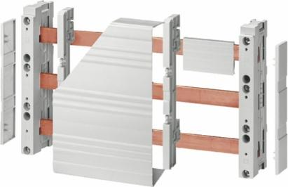 Busbar Systems 8US mm Busbar Systems Basic assemblies up to 630 A Overview NSE0_02123 Flat copper profile Busbar supports End cover Cover profile Support for blanking