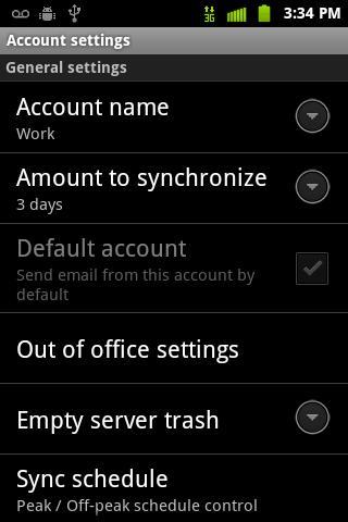 Auto-sync to allow applications to sync data automatically. Tap to display checkmark (on) or to remove checkmark (off).