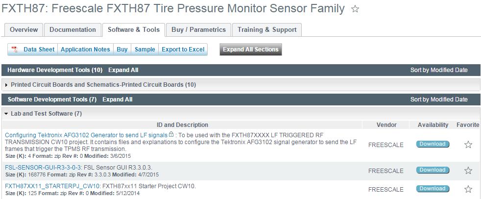 3. Programming the Starter project a. Downloading the project Installing and using CW 10.6 for TPMS applications Rev.