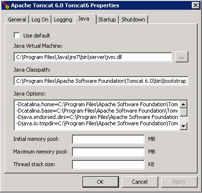 24 Web Collaborative Reviewer Installation Guide a) From the Start menu, select All Programs > Apache Tomcat 6.0 Tomcat6, right-click Configure Tomcat, and select Run as administrator.