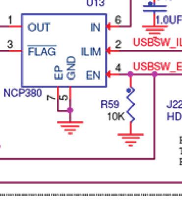 host mode, J22 must be shunted to supply 5 V power to VBUS