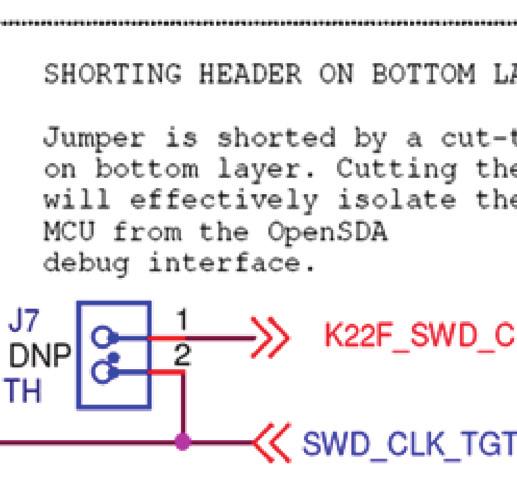 Microcontroller Figure 5. SWD debug connector The J11 header is populated by default.
