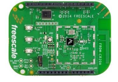 reference design for the MCR20A transceiver in a shield form factor,