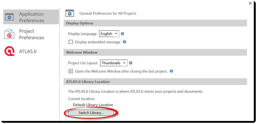 APPENDIX 23 It is possible to work with multiple libraries. Potentially, you could create a new empty library every time you start a new project.