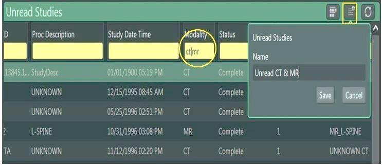 Locating a Study in Worklist or Folder 1. Log on to Synapse using the method prescribed by your PACS administrator 2.