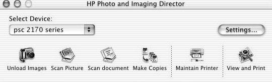2 7 : µ. 8 : HP Photo & Imaging Help, µ, µ µ µ. 9 µ µ Director. Macintosh : OS 9, HP Director. OS X, HP Director µ (dock). µ µ µ µ HP Director Macintosh. µ µ µ, µ µ µ.