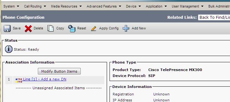 Cisco TelePresence Endpoints and Cisco Unified Communications Manager Contents Introduction CUCM CUCM configuration configuration Endpoint configuration Appendices Contact Adding a new phone