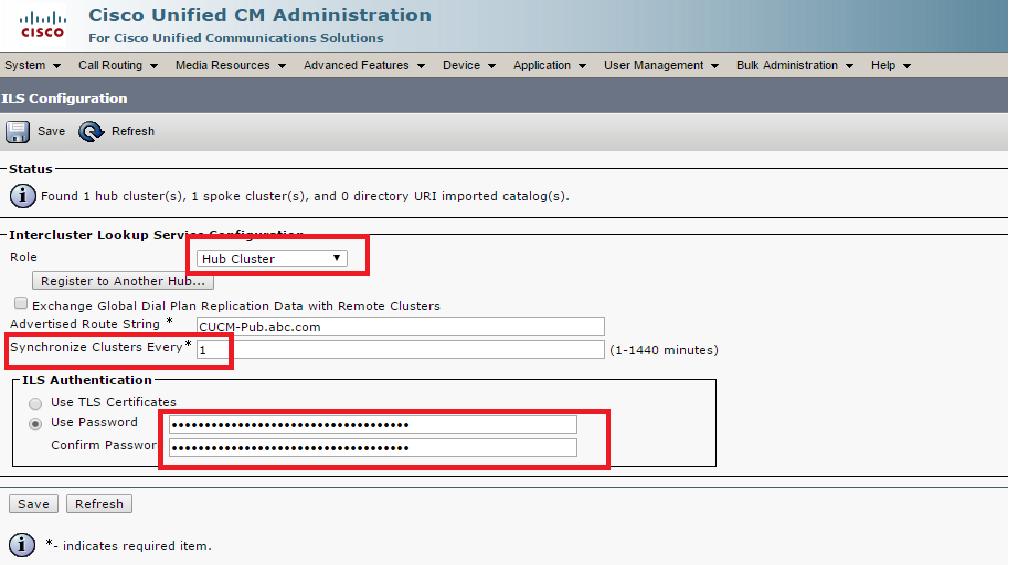 6) Cluster view: Go to advance services