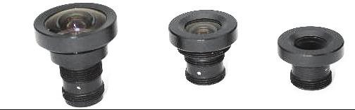 Specifications - 4300 Series Miniature Fixed Lenses for Board Cameras Back Sensing Area 1/3 CCD 1/4 CCD 1/5 CCD (H) (V) (D) (H) (V) (D) (H) (V) (D) V-4301.68-2.5FT 1.68mm 2.5 1/4 3.48 - - - 132.9 101.