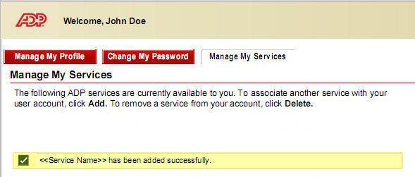 When this screen appears, please enter your ADP Employee ID number
