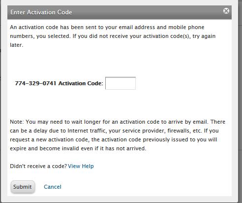 8 In order to active new phone to receive Password and User Details from ADP, Select Activate Email/Mobile tab and check the box appropriately next to the updated phone number and click Send