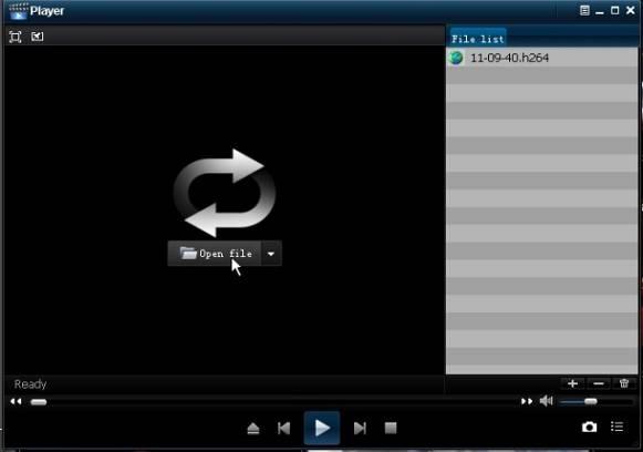 Select the date checkbox and select the playback channel; then click Playback to enter the menu.