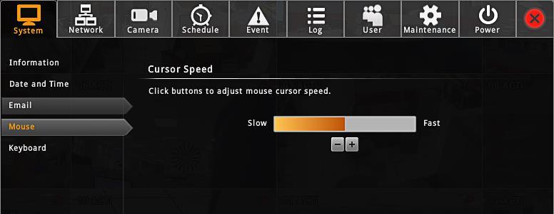 Mouse Settings You may adjust the mouse s cursor speed via the path below: On Live
