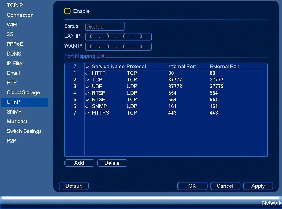 Figure 4-200 Figure 4-211 4.11.1.8 IP Filter IP filter interface is shown as in Figure 4-. You can add IP in the following list. The list supports max 64 IP addresses.