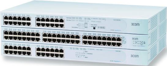 Com SuperStack Switch 00 Family DATA SHEET Enterprise class manageable 10/100 layer / switches.
