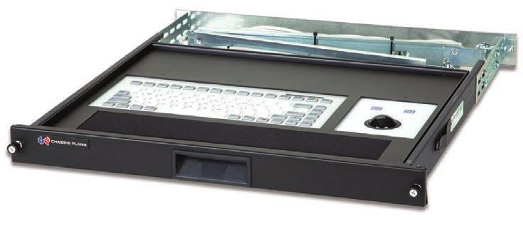 CKX RACKMOUNT KEYBOARD MIL-S 901D EXTENDED TEMPERATURE ASSEMBLED IN THE USA Rackmount - Utilizes 1RU (1.