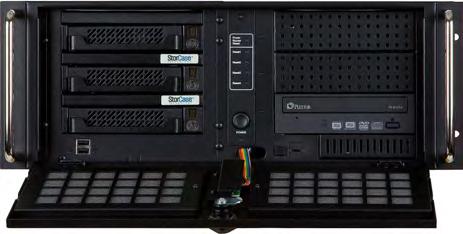 Supply, Single or Redundant ASSEMBLED IN THE USA EASY CUSTOMIZATION REVISION CONTROL The C431 Series provide server-class operation in a 4U system.