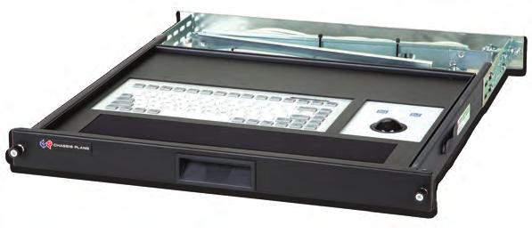 CKX RACKMOUNT KEYBOARD MIL-S 901D EXTENDED TEMPERATURE ASSEMBLED IN THE USA Rackmount - Utilizes 1RU (1.