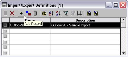 Select Utilities. Select Import/Export. Figure 1: The Import/Export menu item.