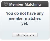 Member Matching Start at your My Home page.