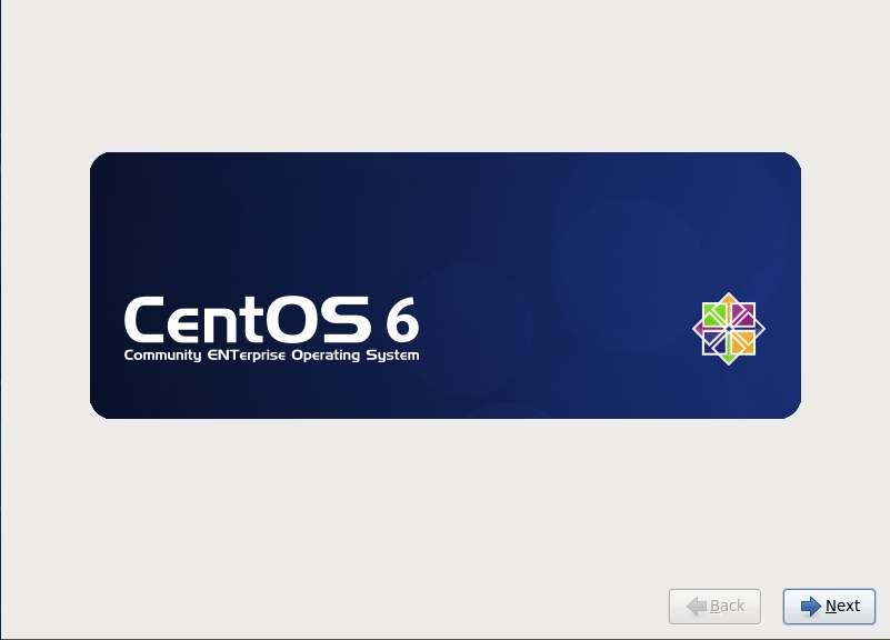 CentOS GUI installer, click next. 6.