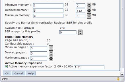 0 max Expansion True Memory Modeled Memory CPU Usage Factor Modeled Size Gain Estimate --------- -------------- ----------------- ----------- 1.21 6.75 GB 1.25 GB [ 19%] 0.00 1.31 6.25 GB 1.