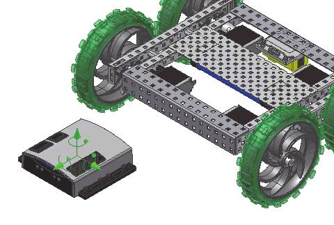 Assembly Model with VEX Robot Kit - Autodesk Inventor 20-43 Assemble the VEX Microcontroller 1.