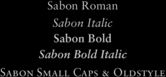 Sabon has nice options for variation within the same font-family.