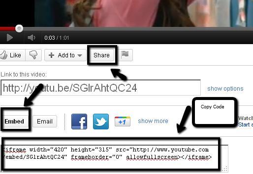 Embed a Youtube Video or Other Video Online: If you want to embed a video that does not live on the PJA web site, you need to capture a copy of the embed code from the source web page.