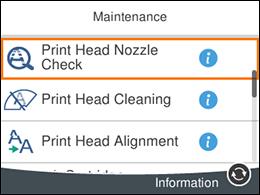 Parent topic: Print Head Alignment Related tasks Loading Paper in the Cassette Cleaning the Paper Guide If you see ink on the back of a printout, you can clean the paper guide rollers to remove any