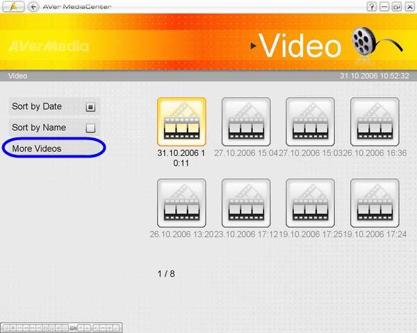 2.2 Video With this function, you can view recorded programs or other video files. Playing Video Files 1. Select Video. 2.