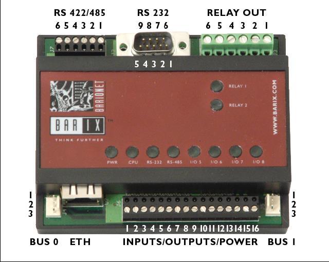 Chapter 3: Hardware Interfaces 3 Hardware Interfaces The Barionet provides flexible I/O capabilities for sensing and controlling a variety of devices.