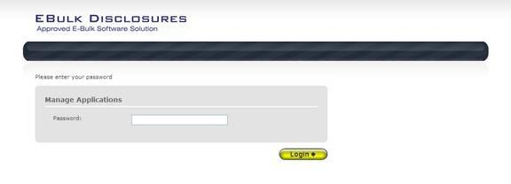 Enter your password (this will be supplied to you in an automated email) see screen shot 2.