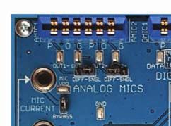 KAS-33100-00 Fig 3 ANALOG MIC1 ANALOG MIC DIGITAL MIC1 DIGITAL MIC IS MIC1 IS MIC 10 10 9 9 8 8 11 7 7 4 6 DUAL MIC TEST JUMPERS 3.